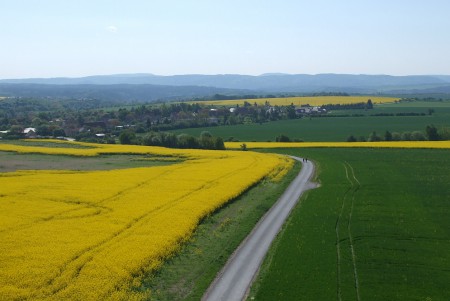 rozhledna-na-senecke-hore-u-pavlikova - výhled